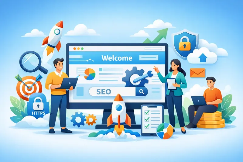 Business Website Planning Team planning structure and design strategy while building a professional business website from scratch